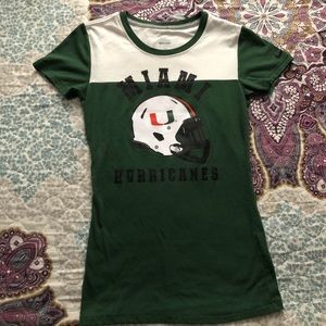 University of Miami Football Nike Tee